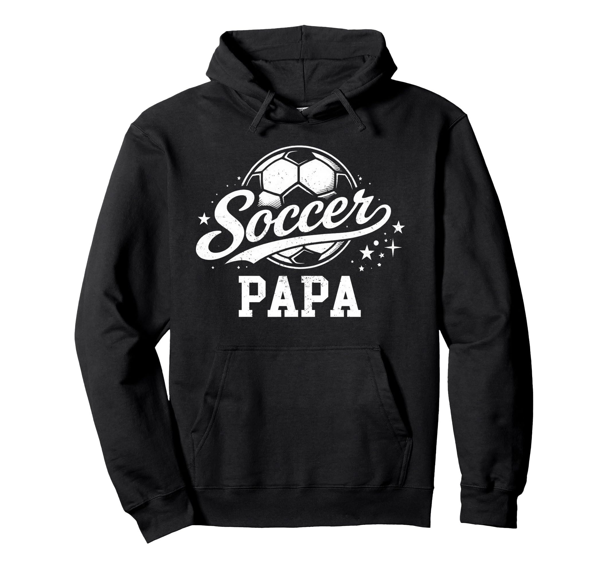 Soccer Papa Family Matching Soccer Hoodie - Aesthetic Graphic Men Women - T-Shirt, Sweatshirt, Hoodie