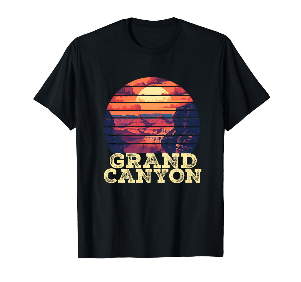 Grand Canyon National Park Arizona Usa T-Shirt - Custom Art Print Unisex - T-Shirt, Sweatshirt, Hoodie
