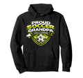 Soccer Grandpa Funny Proud Loud Hoodie - Custom Art Print for Adults - T-Shirt, Sweatshirt, Hoodie