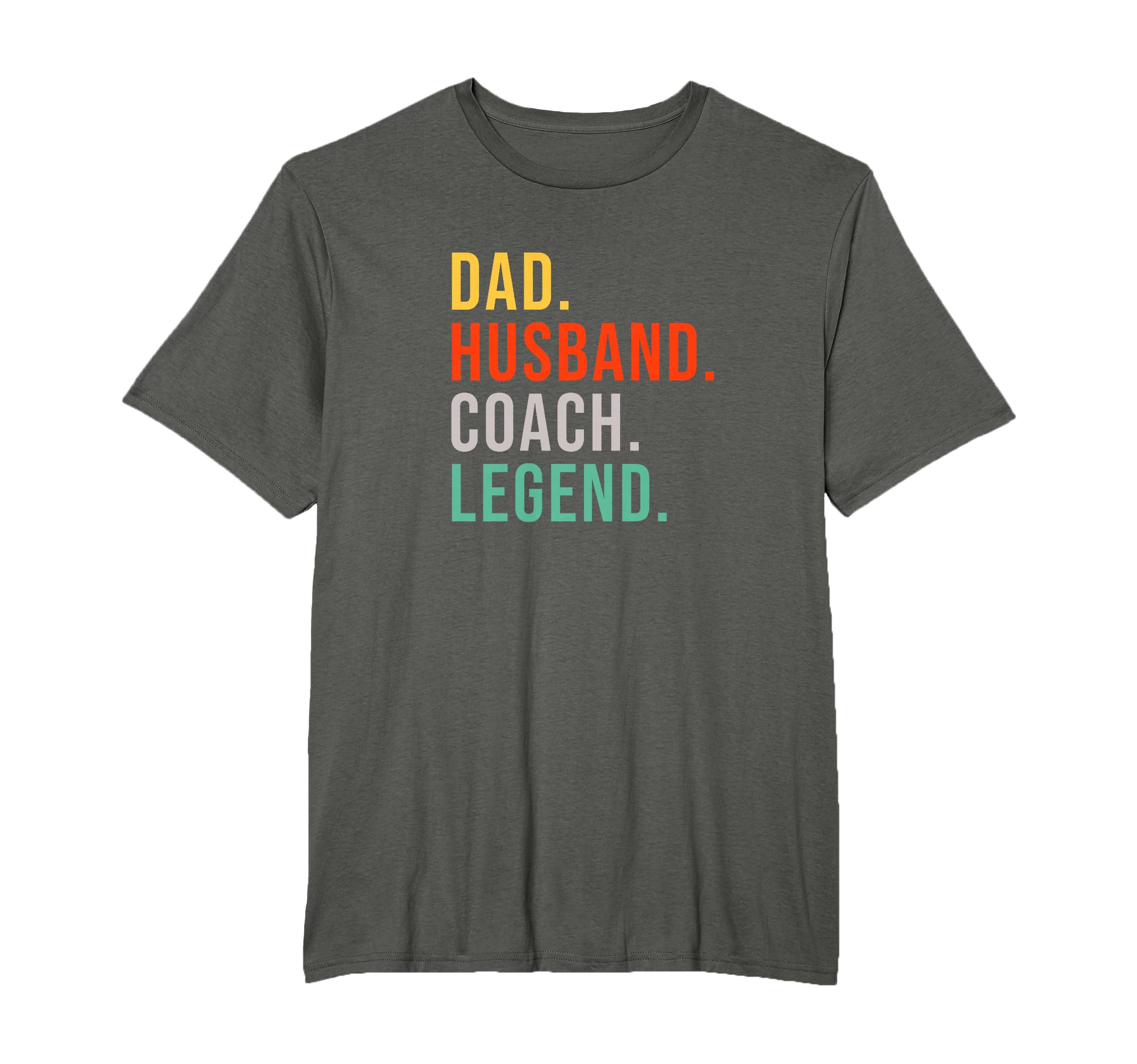 Funny Coach Dad Husband Legend Coaching T-Shirt - Aesthetic Graphic Unisex - T-Shirt, Sweatshirt, Hoodie