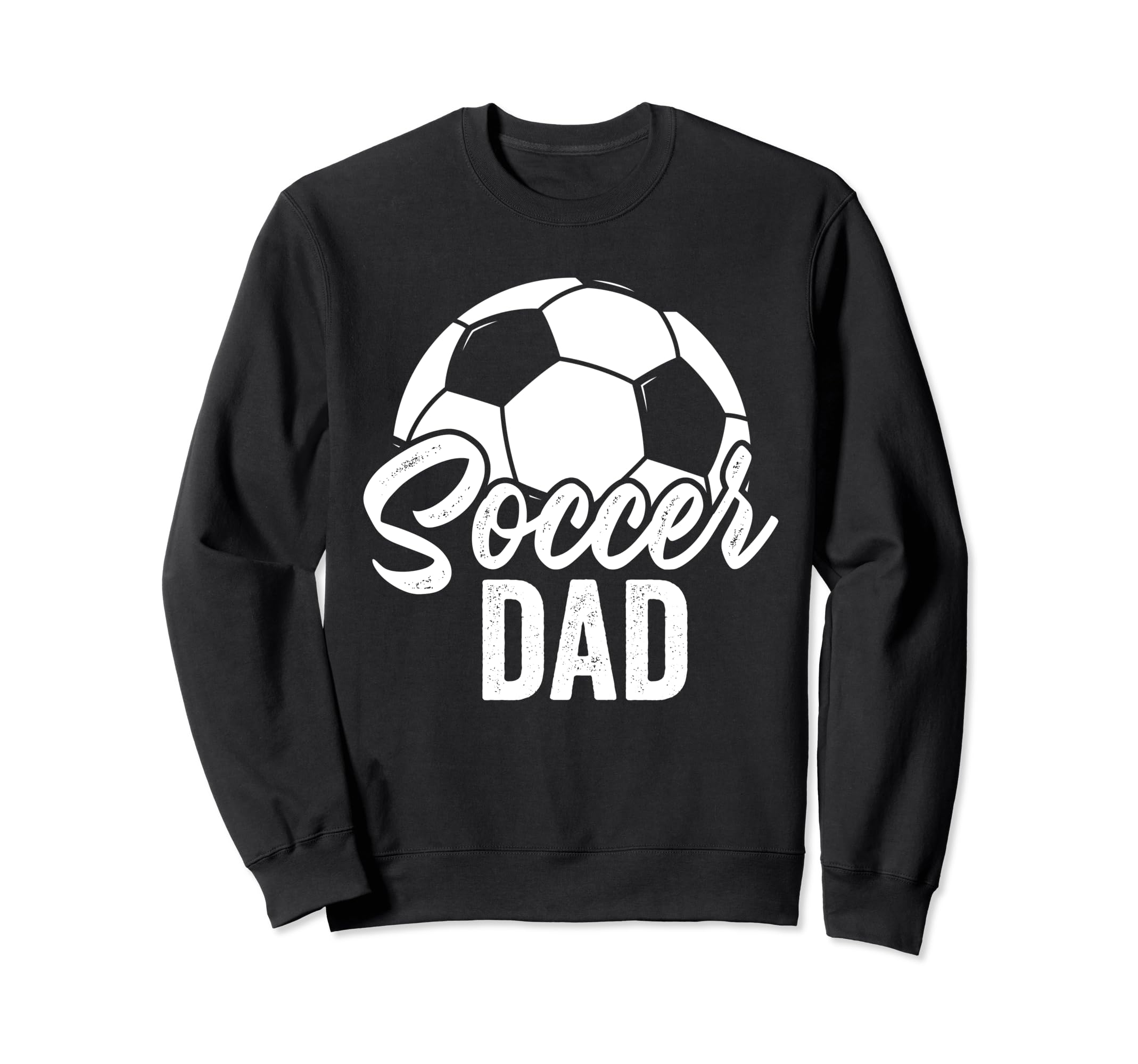 Soccer Dad Soccer Football Player Sweatshirt - Minimalist Print Men Women - T-Shirt, Sweatshirt, Hoodie