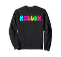 Rollerskate Roller Skating Sweatshirt - Aesthetic Graphic for Adults - T-Shirt, Sweatshirt, Hoodie