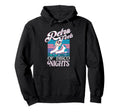 Roller Skating Roller Skates Disco Hoodie - Unique Graphic for Adults - T-Shirt, Sweatshirt, Hoodie