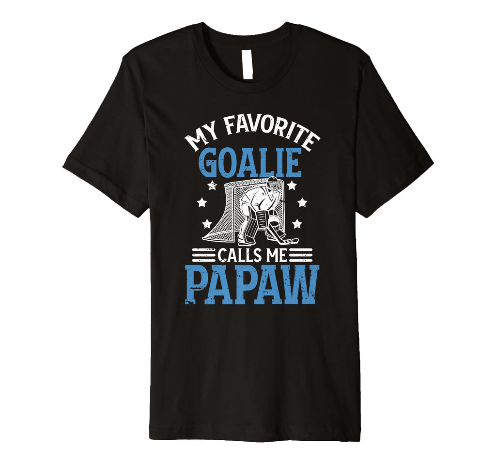 Mens My Favorite Ice Hockey Goalie T-Shirt - Aesthetic Graphic Unisex - T-Shirt, Sweatshirt, Hoodie