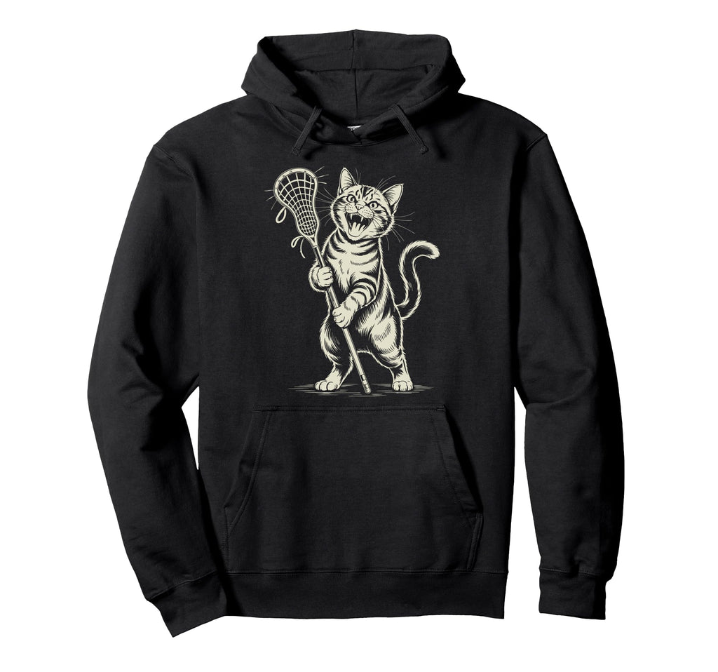 Lax Goalie Lacrosse Goalkeeper Gifts Hoodie - Minimalist Print Men Women - T-Shirt, Sweatshirt, Hoodie