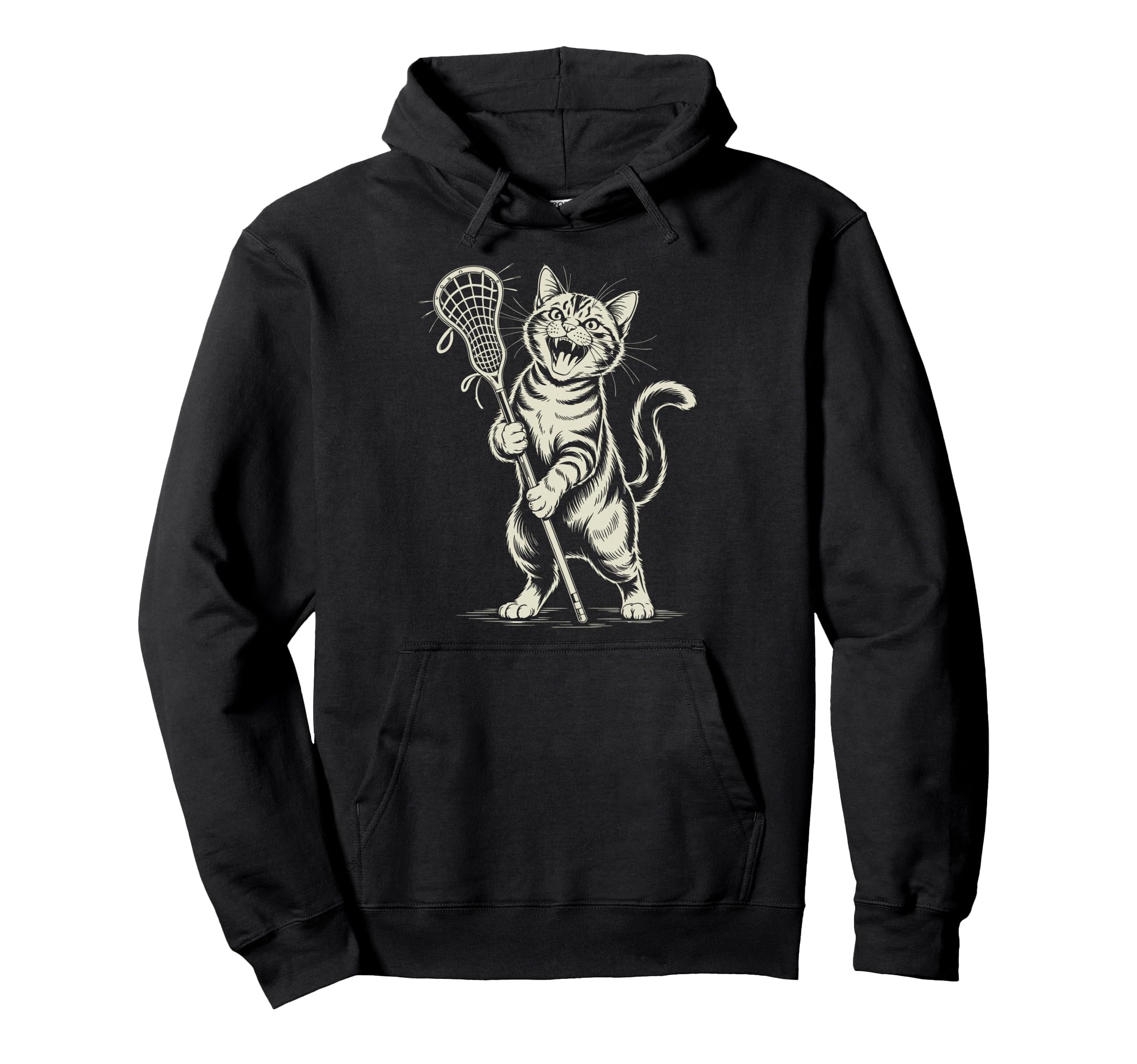 Lax Goalie Lacrosse Goalkeeper Gifts Hoodie - Minimalist Print Men Women - T-Shirt, Sweatshirt, Hoodie