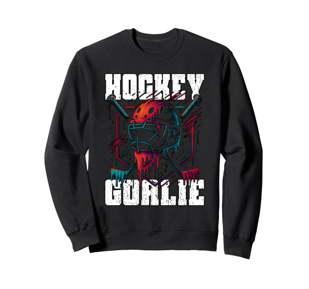 Hockey Goalie Athletes Goal Sweatshirt - Casual Everyday Wear for Adults - T-Shirt, Sweatshirt, Hoodie