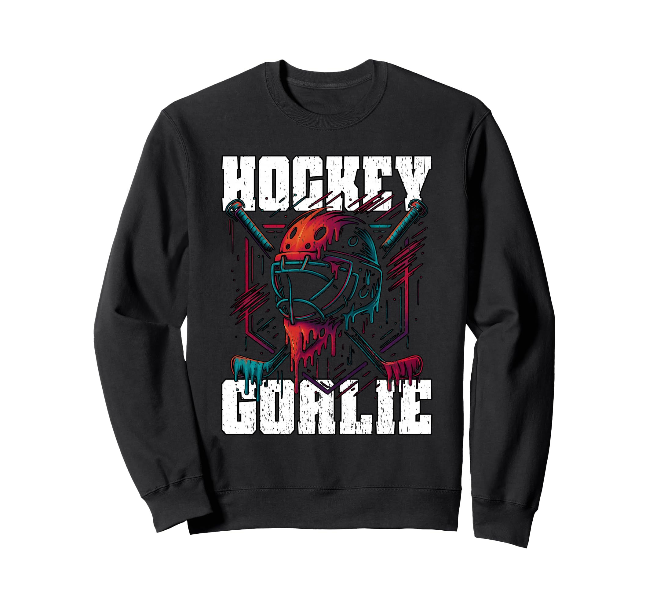 Hockey Goalie Athletes Goal Sweatshirt - Casual Everyday Wear for Adults - T-Shirt, Sweatshirt, Hoodie