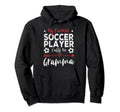 My Favorite Soccer Player Calls Me Gramma Hoodie - Aesthetic Graphic Unisex - T-Shirt, Sweatshirt, Hoodie