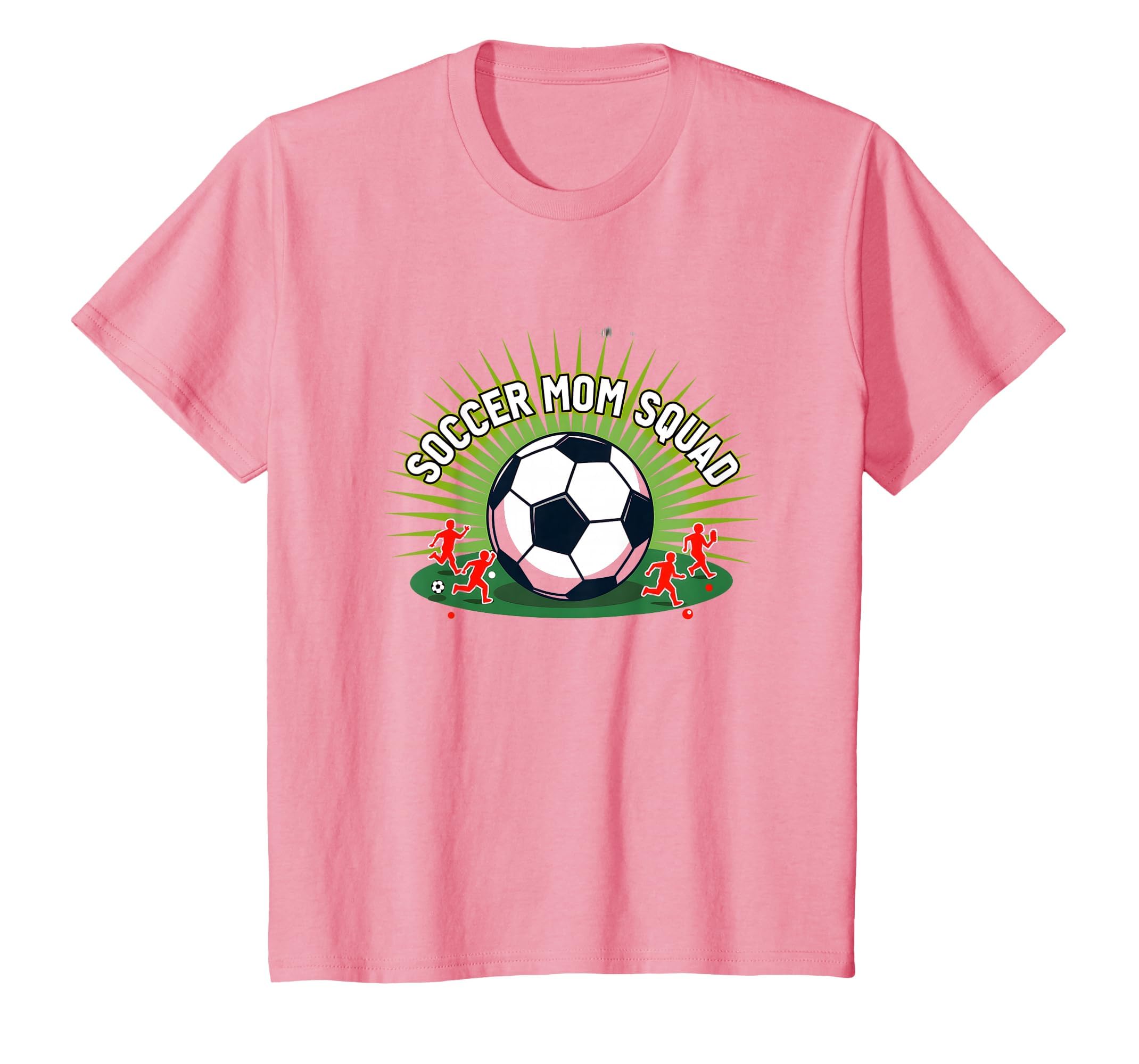 Soccer Mom Squad Sporty Parent Team T-Shirt - Novelty Apparel for Adults - T-Shirt, Sweatshirt, Hoodie