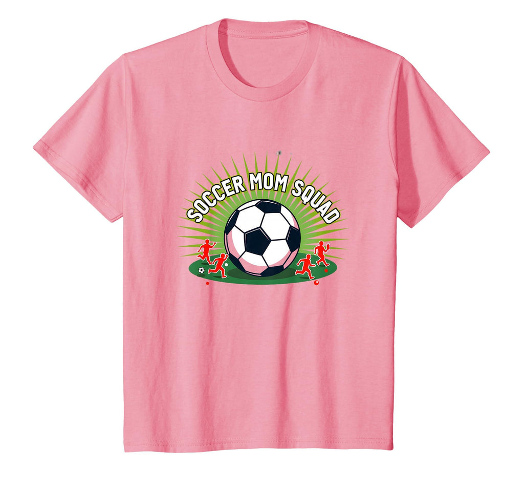 Soccer Mom Squad Sporty Parent Team T-Shirt - Aesthetic Graphic for Adults - T-Shirt, Sweatshirt, Hoodie