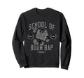 Grey Old School Hip Hop Sampler Sweatshirt - Custom Art Print Unisex - T-Shirt, Sweatshirt, Hoodie