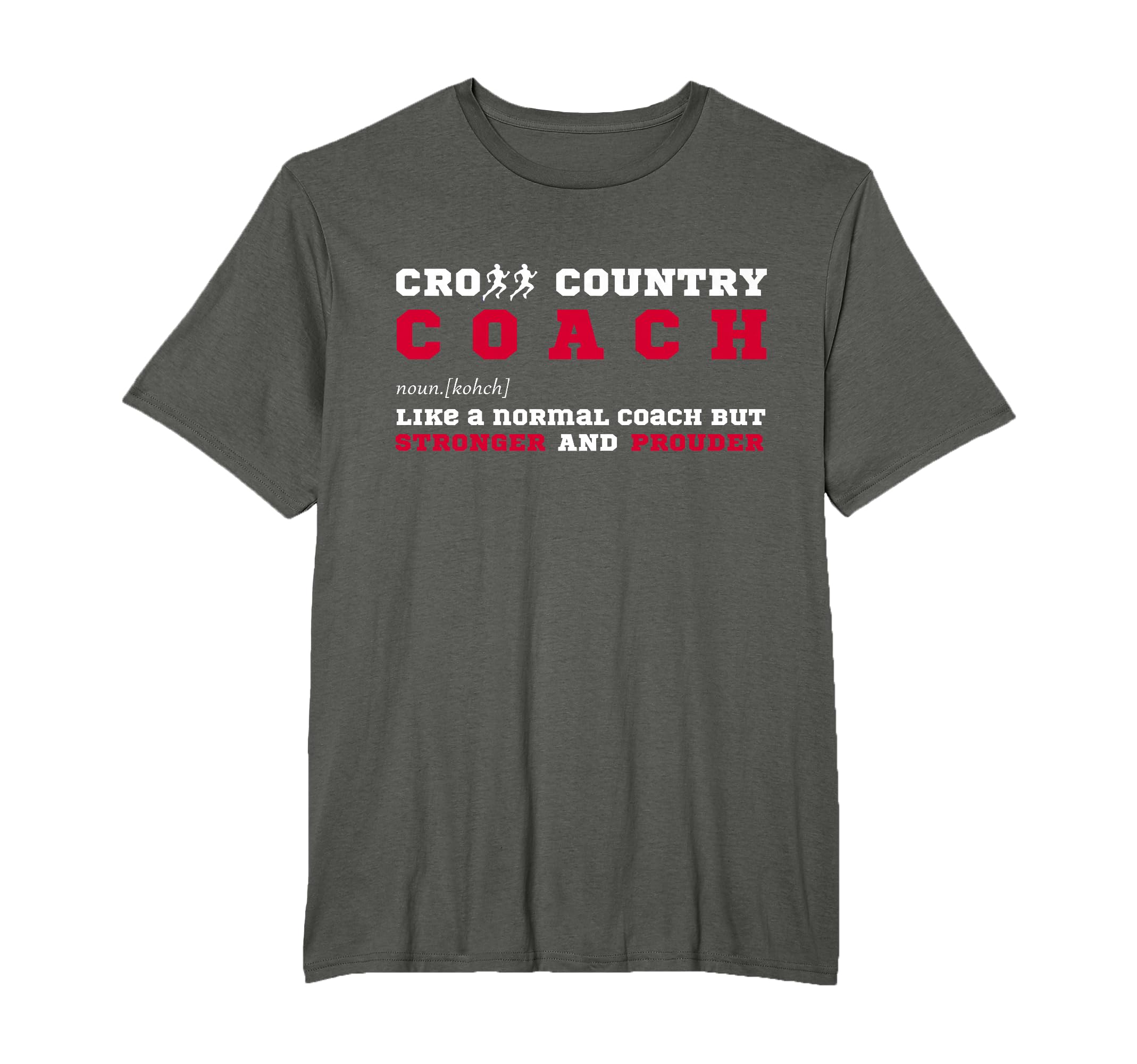 Cross Country Coach Sports Coaching Fun T-Shirt - Custom Art Print Unisex - T-Shirt, Sweatshirt, Hoodie
