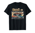 Raised Old School Hip Hop Cassette T-Shirt - Unique Graphic for Adults - T-Shirt, Sweatshirt, Hoodie