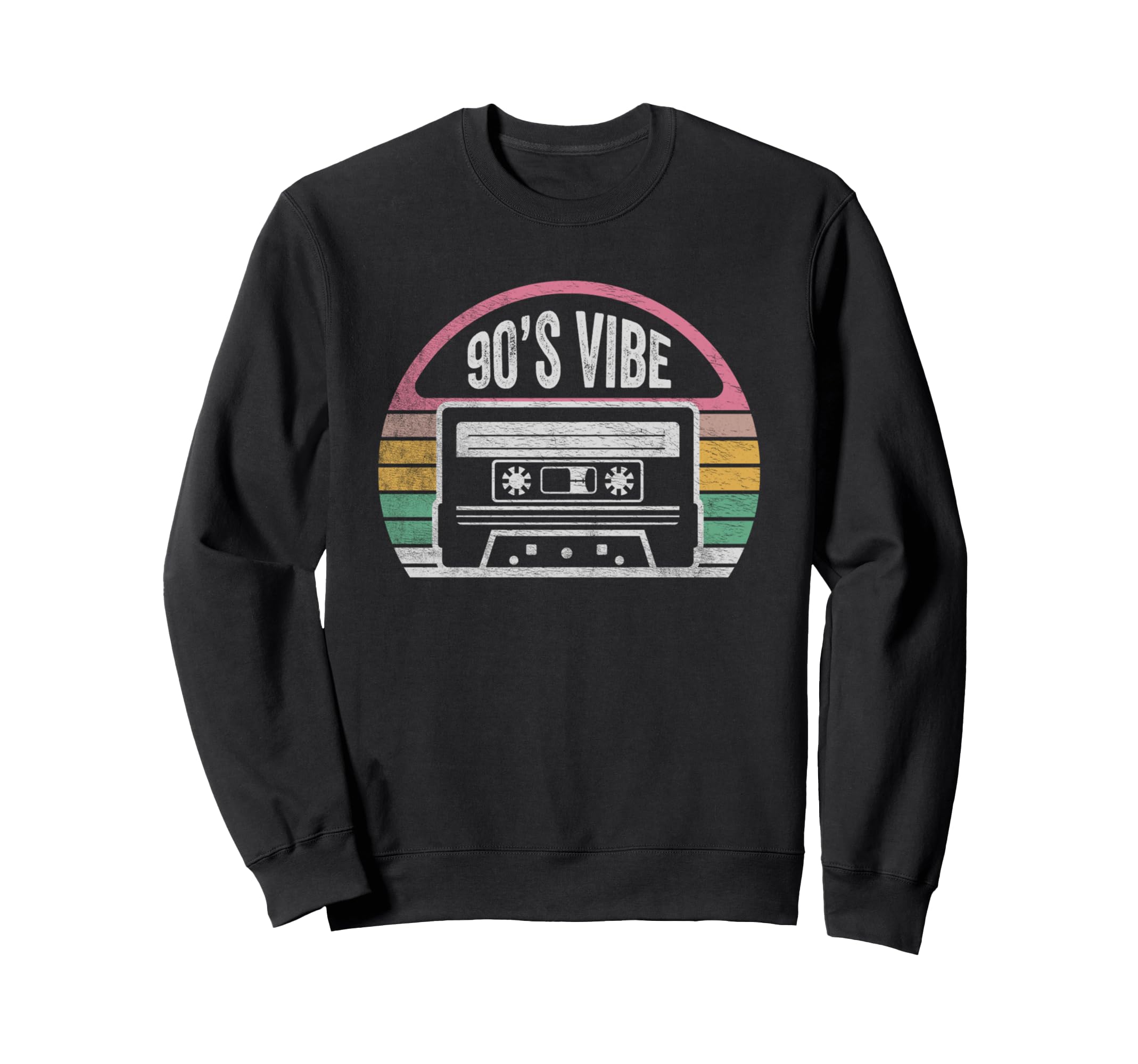 90S Vibe Cassette Tape Music Sweatshirt - Streetwear Style Unisex - T-Shirt, Sweatshirt, Hoodie