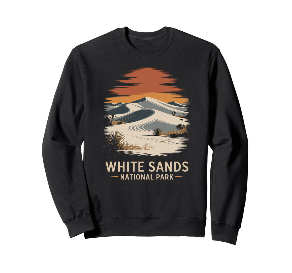 White Sands National Park New Sweatshirt - Fun Novelty Design for Adults - T-Shirt, Sweatshirt, Hoodie