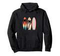Funny Surfboards Palm Trees Beach Hoodie - Streetwear Style for Adults - T-Shirt, Sweatshirt, Hoodie