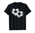 Soccer Heart Passion Sports Fan T-Shirt - Minimalist Print for Adults - T-Shirt, Sweatshirt, Hoodie
