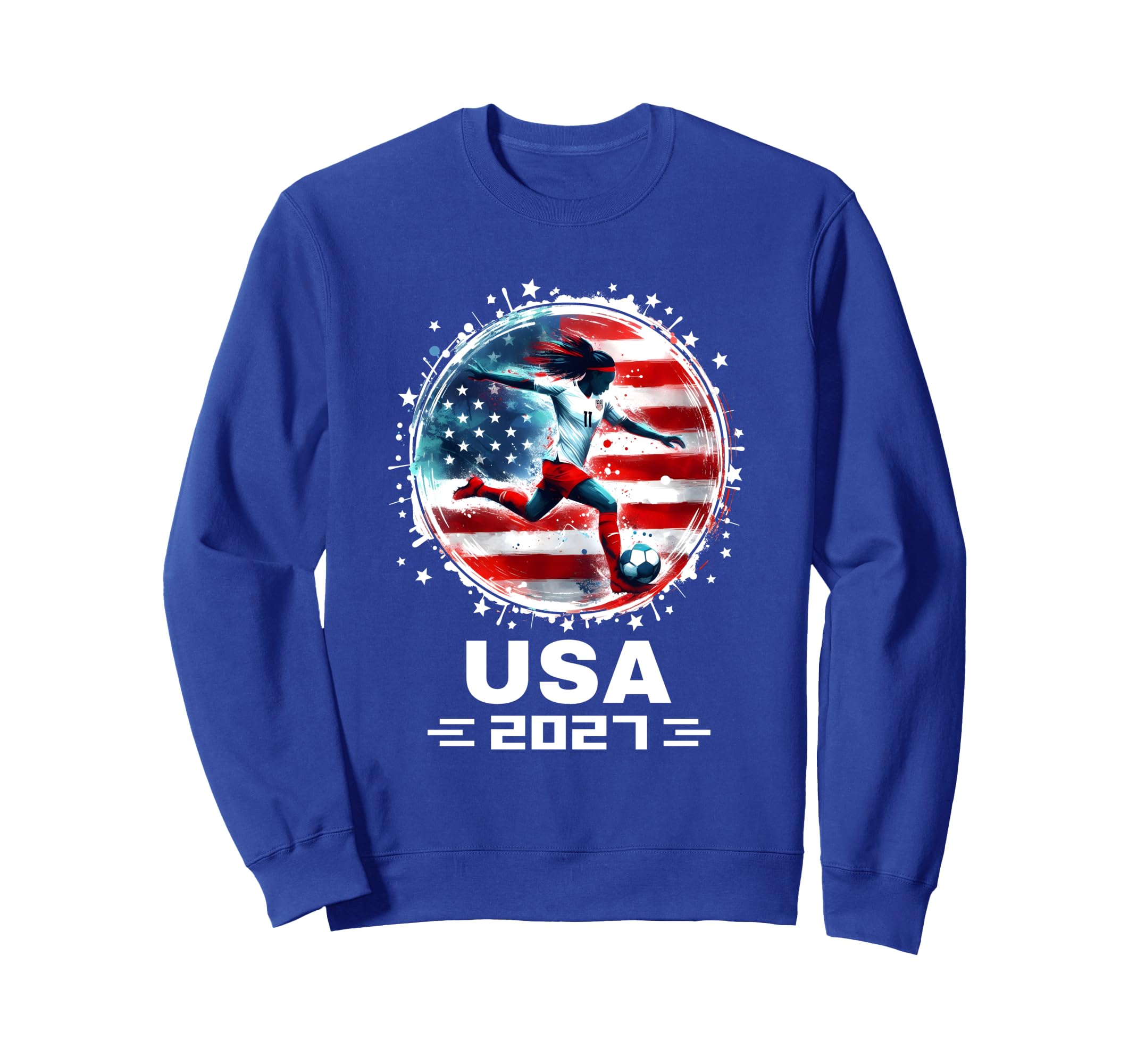 American Flag Soccer Soccer 2027 Sweatshirt - Streetwear Style Men Women - T-Shirt, Sweatshirt, Hoodie
