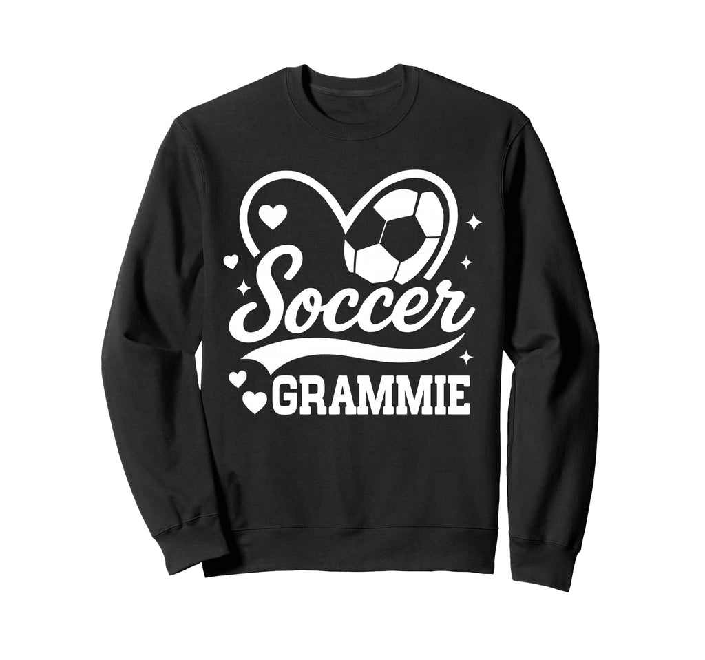 Soccer Grammie Heart Love Soccer Sweatshirt - Streetwear Style for Adults - T-Shirt, Sweatshirt, Hoodie