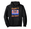 Old School Hip Hop 80S 90S Cassette Hoodie - Trendy Graphic for Adults - T-Shirt, Sweatshirt, Hoodie