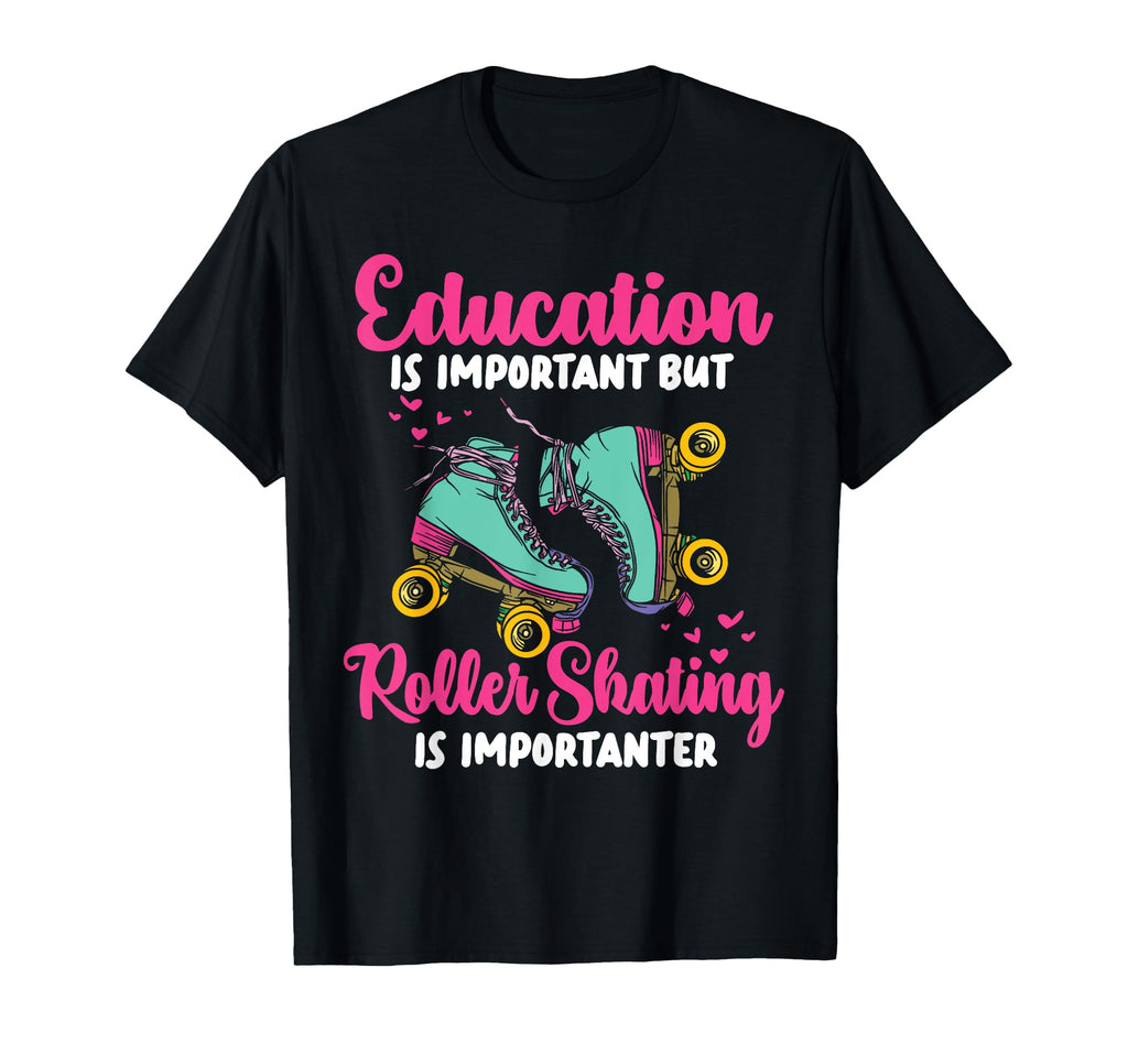 Roller Skating Skate 1970S Education T-Shirt - Casual Everyday Wear Unisex - T-Shirt, Sweatshirt, Hoodie