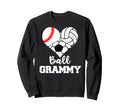 Ball Grammy Heart Funny Sweatshirt - Casual Everyday Wear for Adults - T-Shirt, Sweatshirt, Hoodie