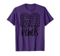 Rebels Team Mascot School Spirit Game T-Shirt - Aesthetic Graphic Unisex - T-Shirt, Sweatshirt, Hoodie