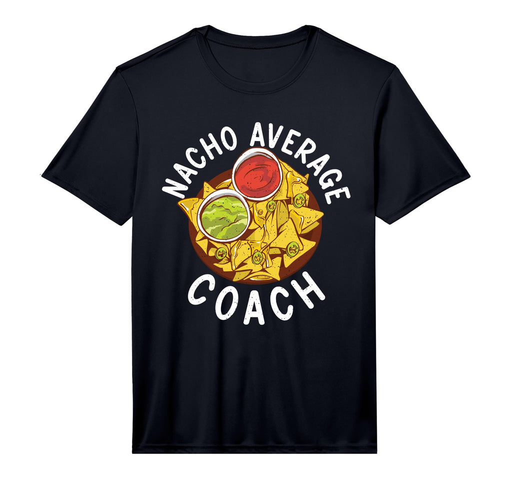 Mens Nacho Average Coach Mexican Sports T-Shirt - Minimalist Print Unisex - T-Shirt, Sweatshirt, Hoodie