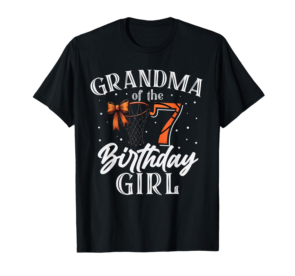 G Ma 7 Seven Birthday Basketball Bday T-Shirt - Novelty Apparel Men Women - T-Shirt, Sweatshirt, Hoodie
