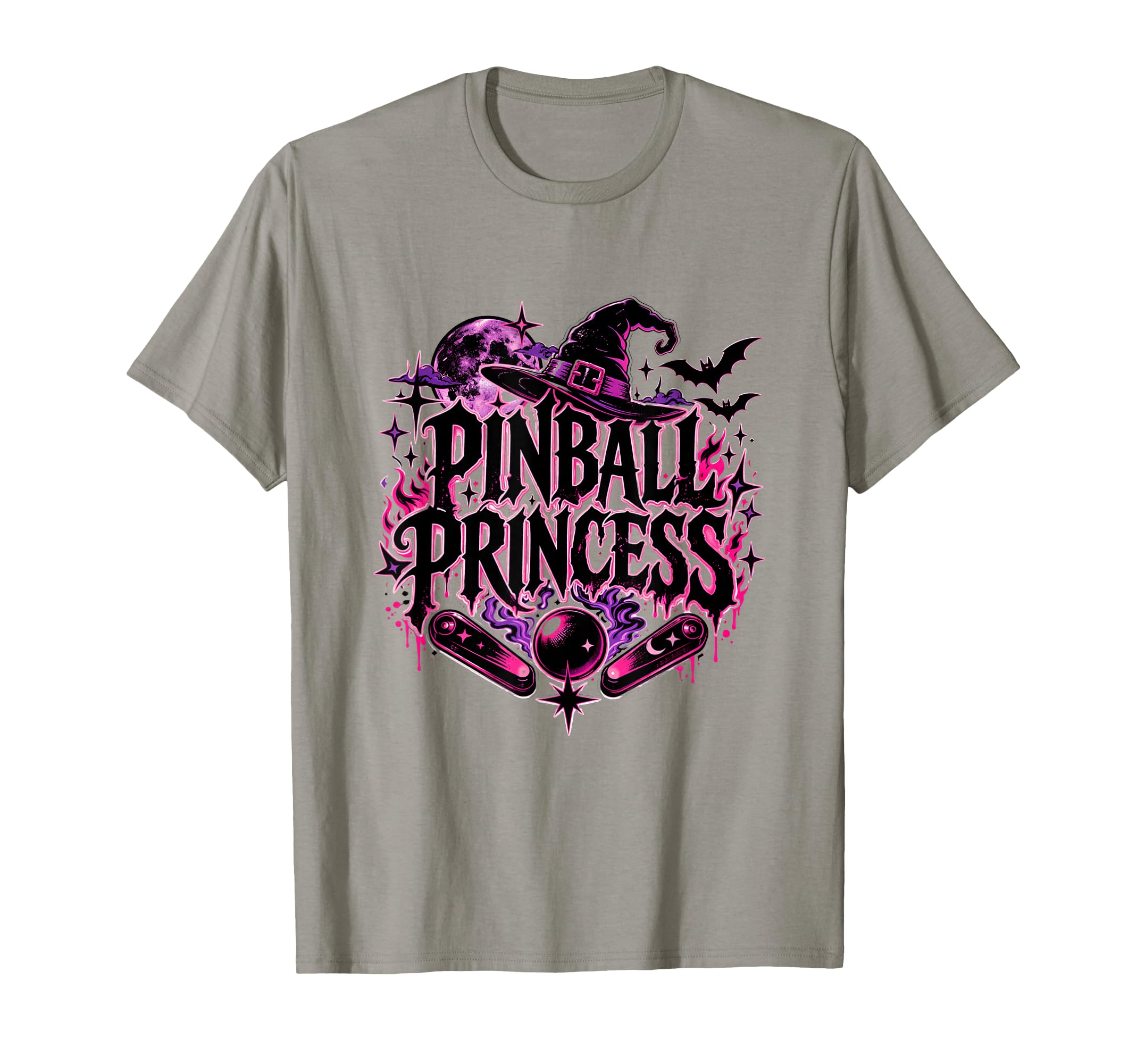 Pinball Princess Machines Funny T-Shirt - Casual Everyday Wear for Adults - T-Shirt, Sweatshirt, Hoodie