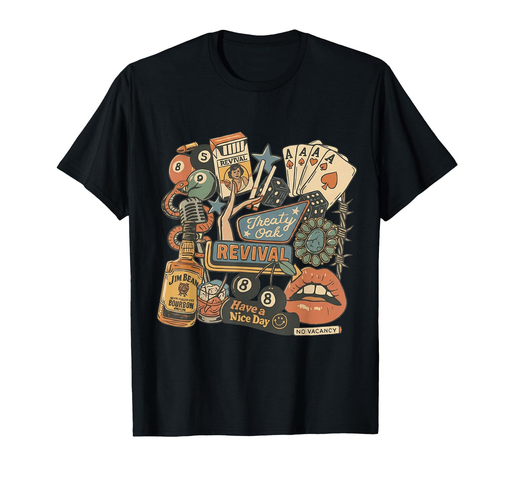 Western Revival Country Gift T-Shirt - Aesthetic Graphic Men Women - T-Shirt, Sweatshirt, Hoodie