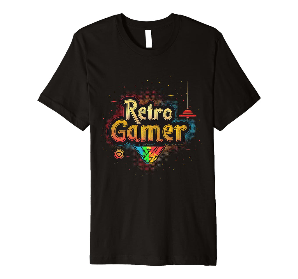 Gamer 80S Arcade Gaming Gift T-Shirt - Unique Graphic Unisex - T-Shirt, Sweatshirt, Hoodie
