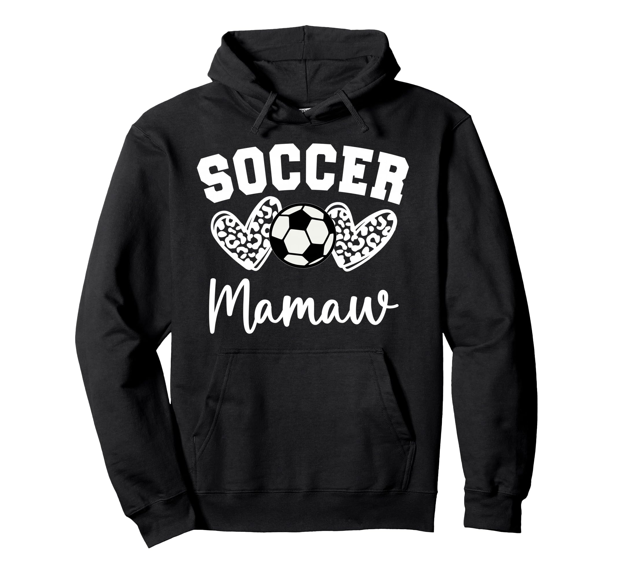 Soccer Mamaw Matching Family Soccer Hoodie - Unique Graphic Unisex - T-Shirt, Sweatshirt, Hoodie