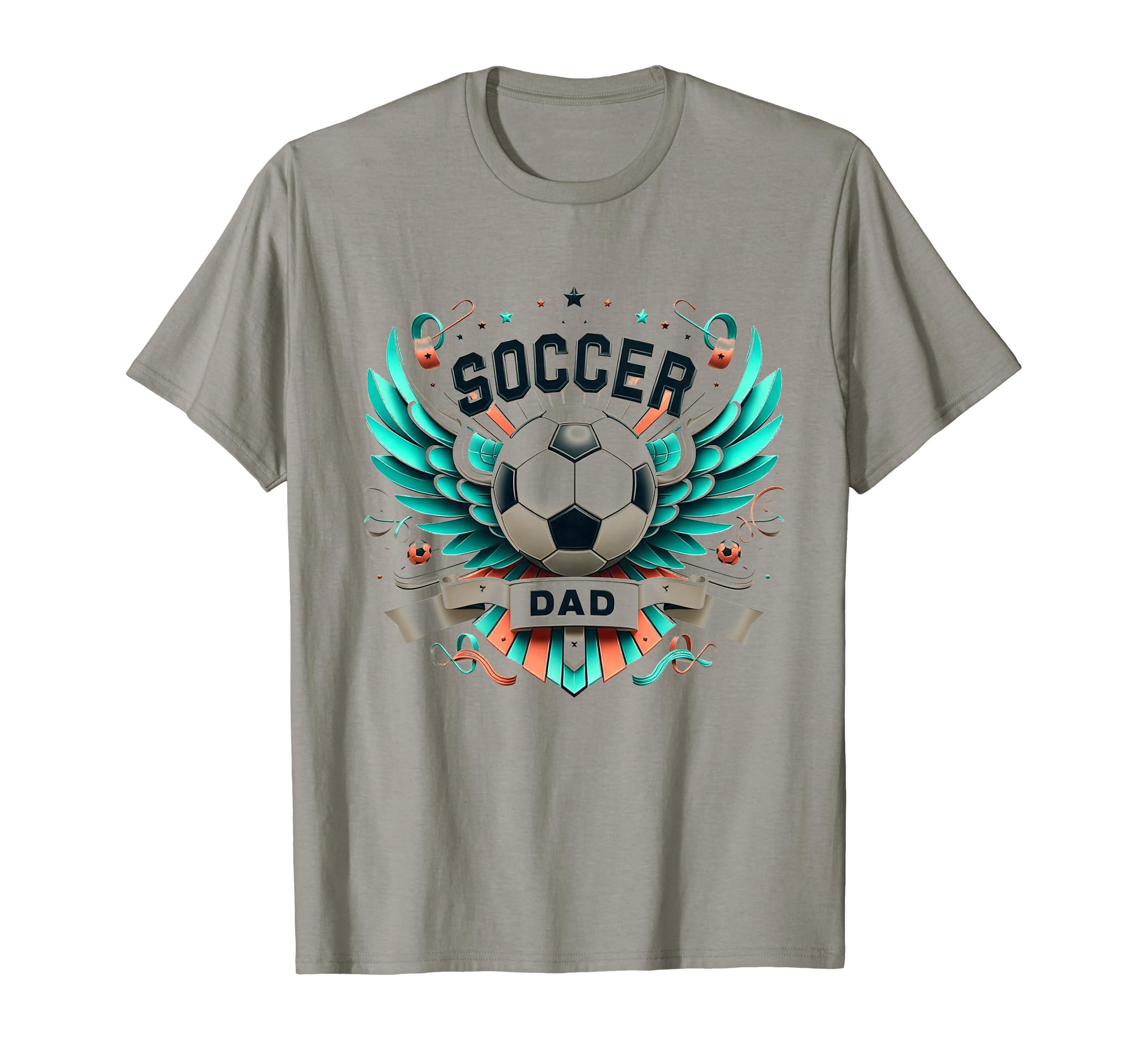 Soccer Dad Family Matching Dad T-Shirt - Custom Art Print for Adults - T-Shirt, Sweatshirt, Hoodie