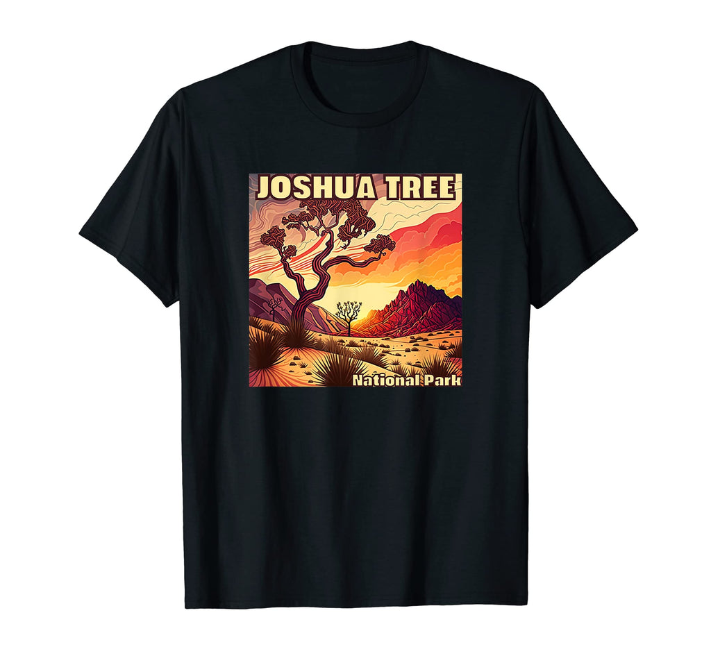 Joshua Tree National Park Desert Trip T-Shirt - Trendy Graphic Unisex - T-Shirt, Sweatshirt, Hoodie