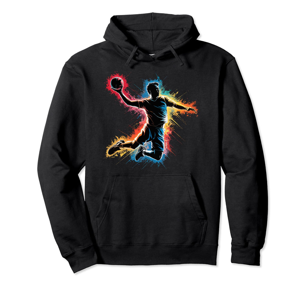 I Love Handball Player Sports Hoodie - Streetwear Style for Adults - T-Shirt, Sweatshirt, Hoodie