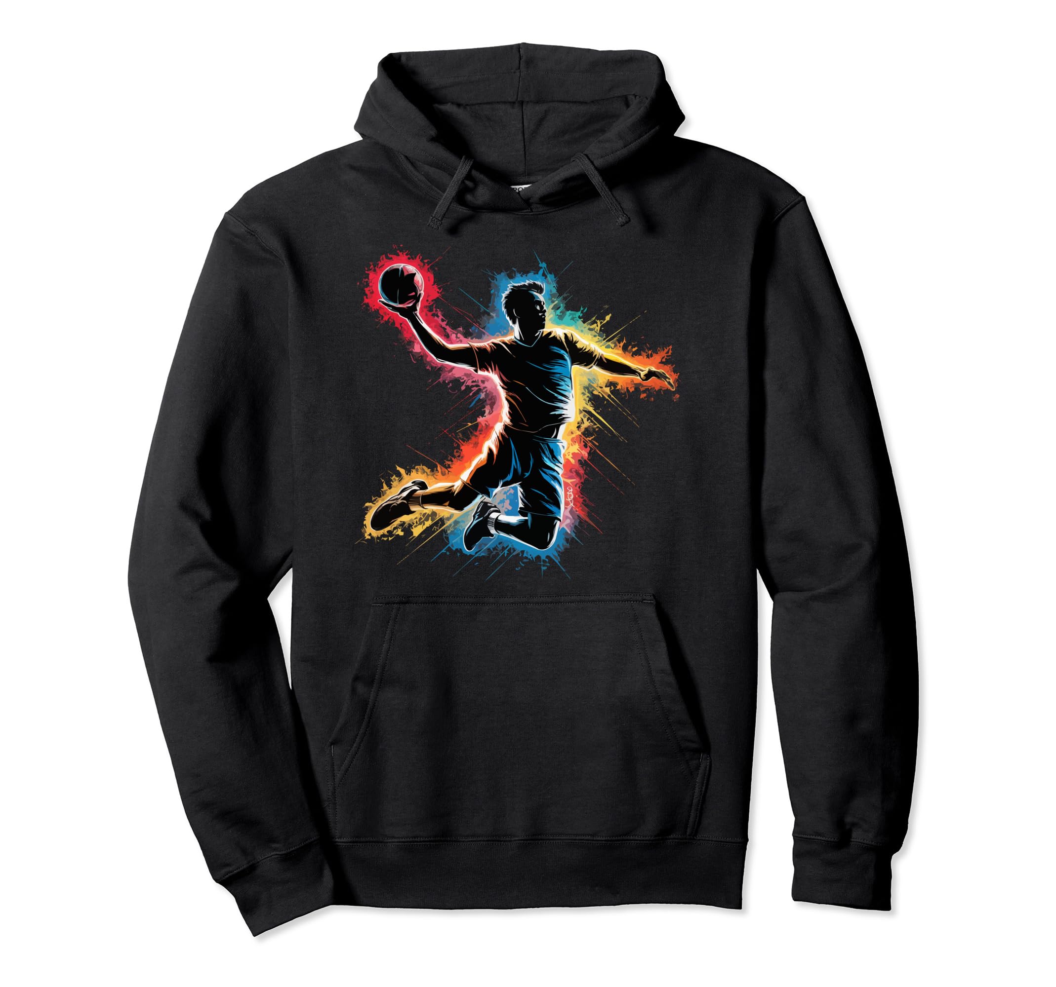 I Love Handball Player Sports Hoodie - Streetwear Style for Adults - T-Shirt, Sweatshirt, Hoodie