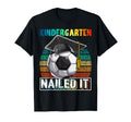 Kindergarten Nailed It Soccer Ball T-Shirt - Minimalist Print Unisex - T-Shirt, Sweatshirt, Hoodie