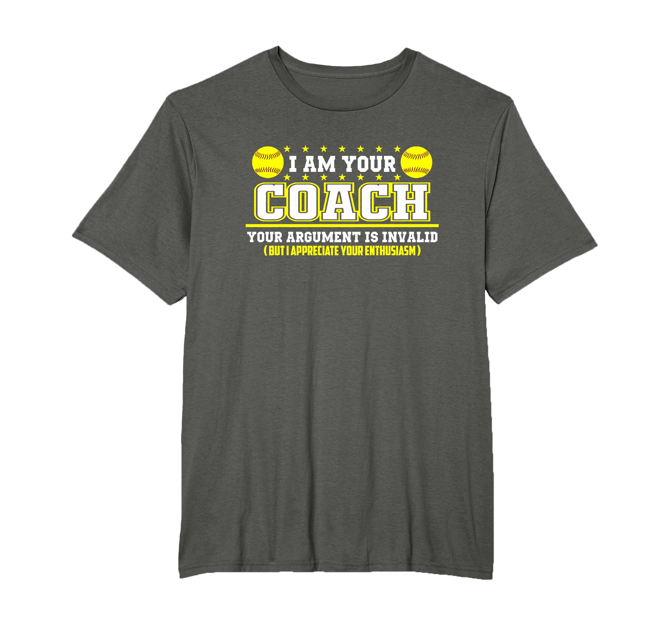 Funny Softball Coach Coaching Staff T T-Shirt - Aesthetic Graphic Unisex - T-Shirt, Sweatshirt, Hoodie