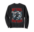 Goalkeeper Lax Goalie Lacrosse Sweatshirt - Trendy Graphic for Adults - T-Shirt, Sweatshirt, Hoodie