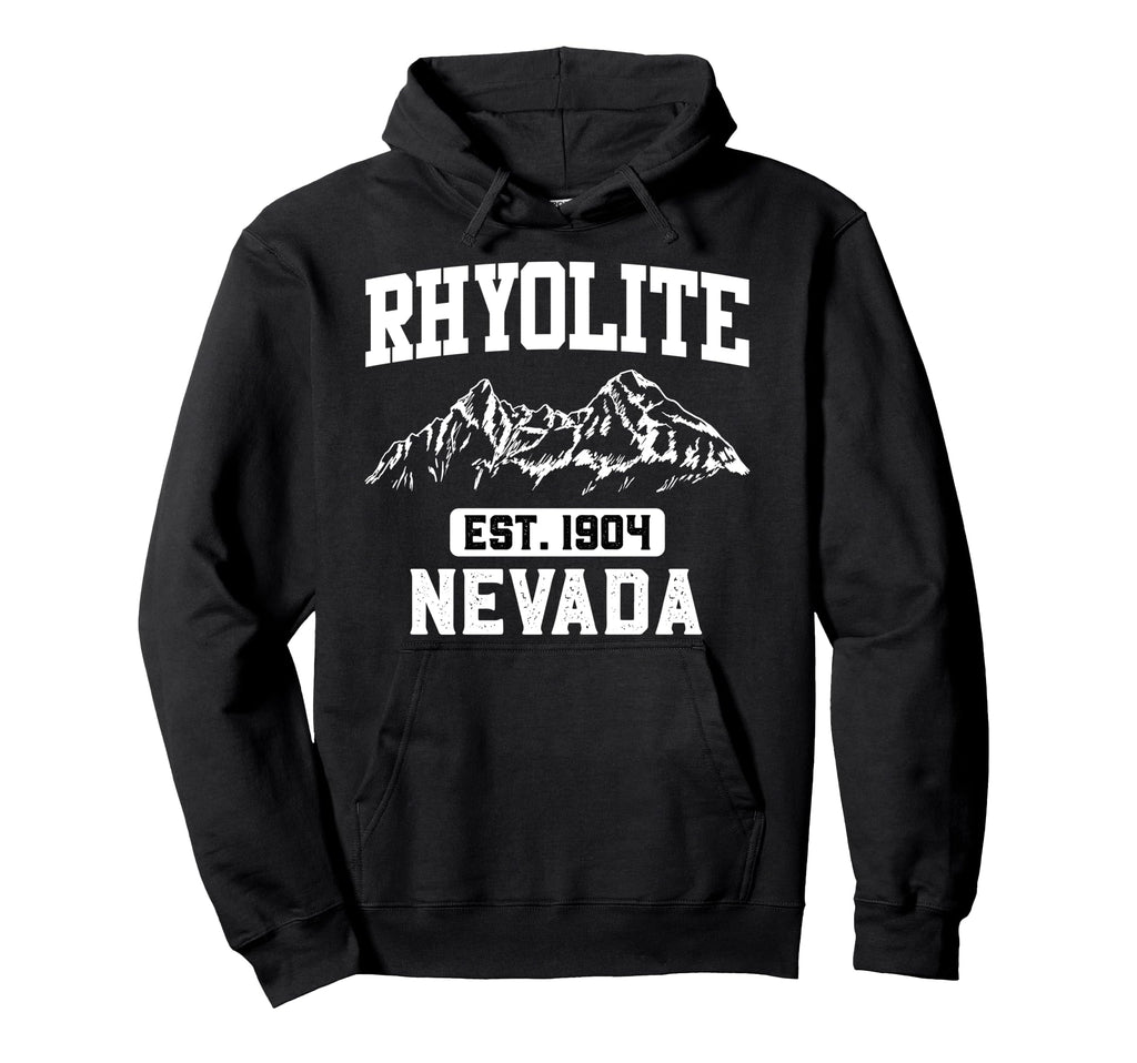Death Valley Rhyolite Nevada Funny Ghost Hoodie - Unique Graphic Unisex - T-Shirt, Sweatshirt, Hoodie