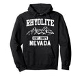 Death Valley Rhyolite Nevada Funny Ghost Hoodie - Unique Graphic Unisex - T-Shirt, Sweatshirt, Hoodie
