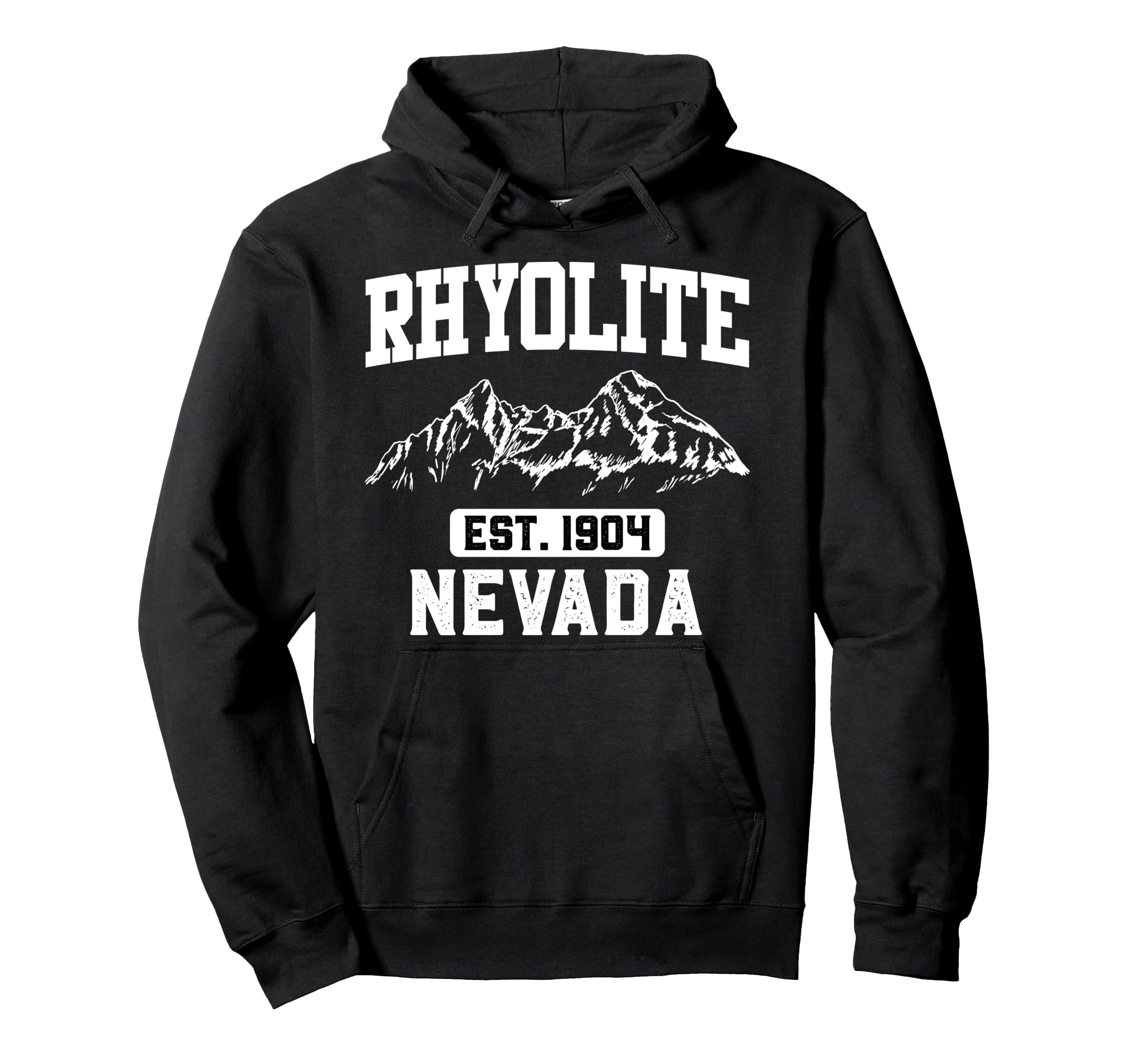 Death Valley Rhyolite Nevada Funny Ghost Hoodie - Unique Graphic Unisex - T-Shirt, Sweatshirt, Hoodie