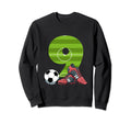 9 Birthday Soccer 9 Year Old Sweatshirt - Aesthetic Graphic Unisex - T-Shirt, Sweatshirt, Hoodie