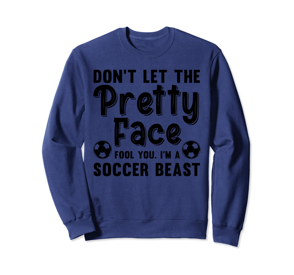 Funny Soccer Art Soccer Player Sport Sweatshirt - Graphic Print Unisex - T-Shirt, Sweatshirt, Hoodie