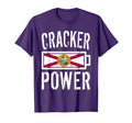 Florida Flag Cracker Power Battery T-Shirt - Fun Novelty Design for Adults - T-Shirt, Sweatshirt, Hoodie