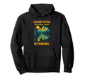 Grand Teton National Park Wyoming Hike 70S Hoodie - Streetwear Style Unisex - T-Shirt, Sweatshirt, Hoodie