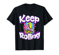 Keep Rolling Funny 80S Roller Skate T-Shirt - Novelty Apparel Men Women - T-Shirt, Sweatshirt, Hoodie