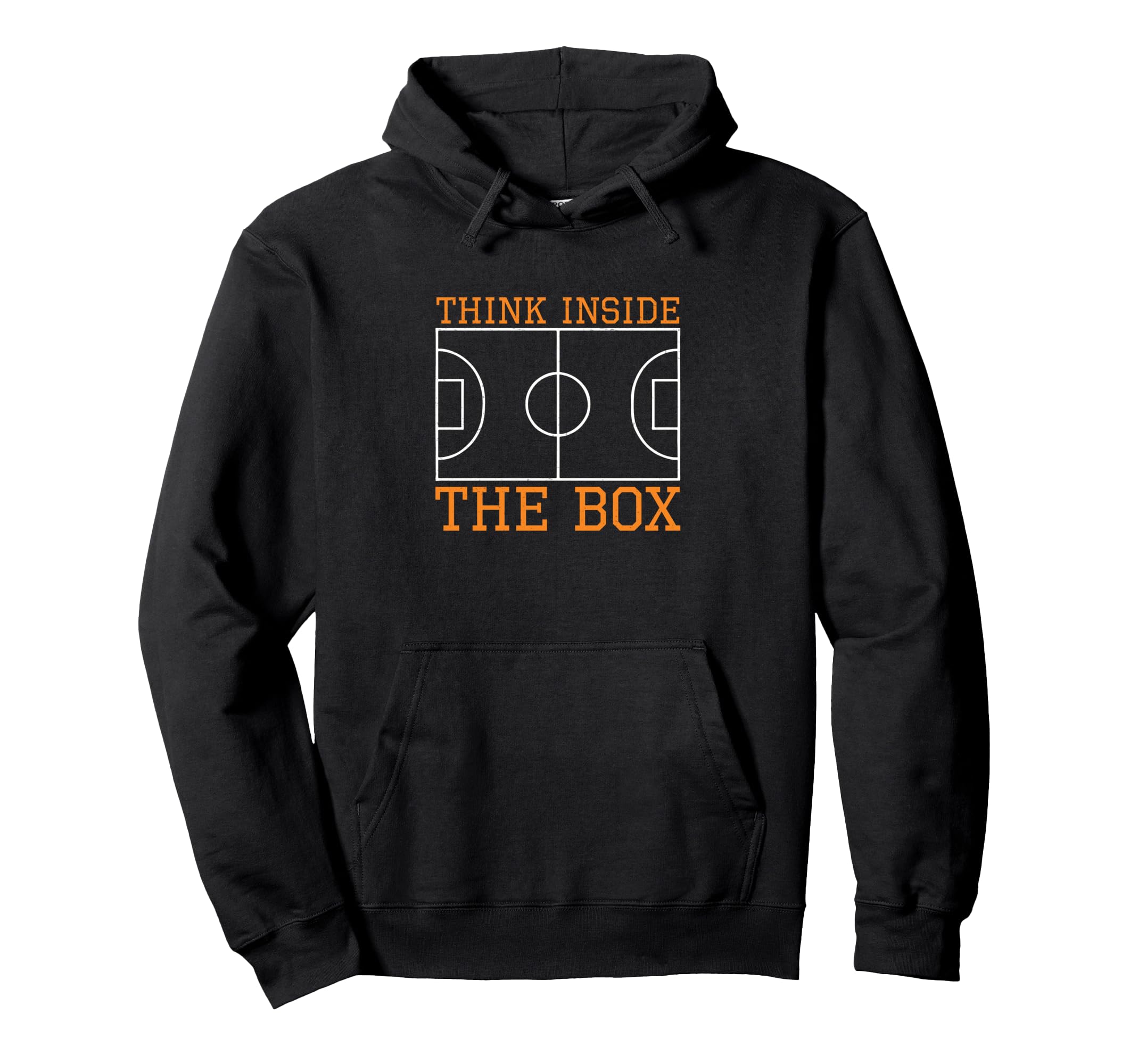 Think Inside Box Futsal Court Futsal Hoodie - Minimalist Print Men Women - T-Shirt, Sweatshirt, Hoodie